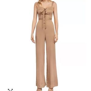 Bcbgmaxazria Lace-up Jumpsuit